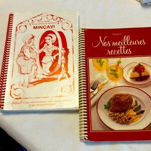 Vintage Cookbooks French  Borden Nos meilleures resettes 1989 MINCAVI 1993